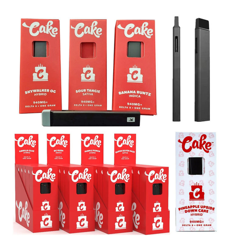 Cake Delta 8 Disposable Starter Kit E cigarettes Device Full Gram 1ml Capacity Empty Pod Rechargable Vape Pen 280mAh Battery For thick oil vs Bar Plus Max bang xxl
Cake Delta 8 Disposable Starter Kit E cigarettes Device Full Gram 1ml Capacity Empty Pod Rechargable Vape Pen 280mAh Battery For thick oil vs Bar Plus Max bang xxl