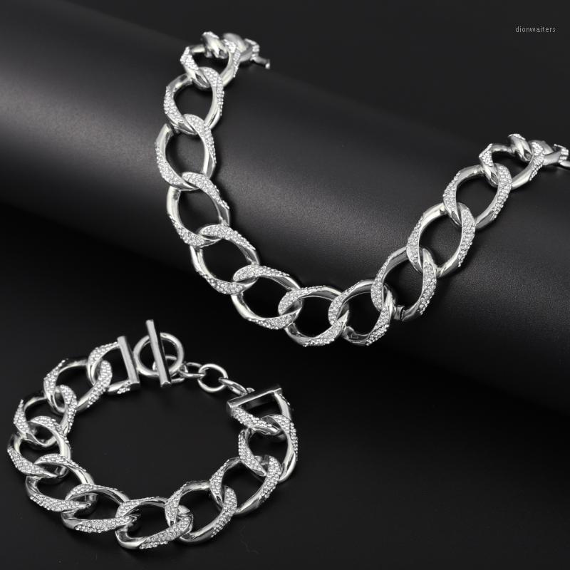 18inch Hip Hop Cuban Link Chain Choker Necklace Iced Out Rapper Crystal Fashion Bling Rhinestone Jewelry Gift Chains
18inch Hip Hop Cuban Link Chain Choker Necklace Iced Out Rapper Crystal Fashion Bling Rhinestone Jewelry Gift Chains