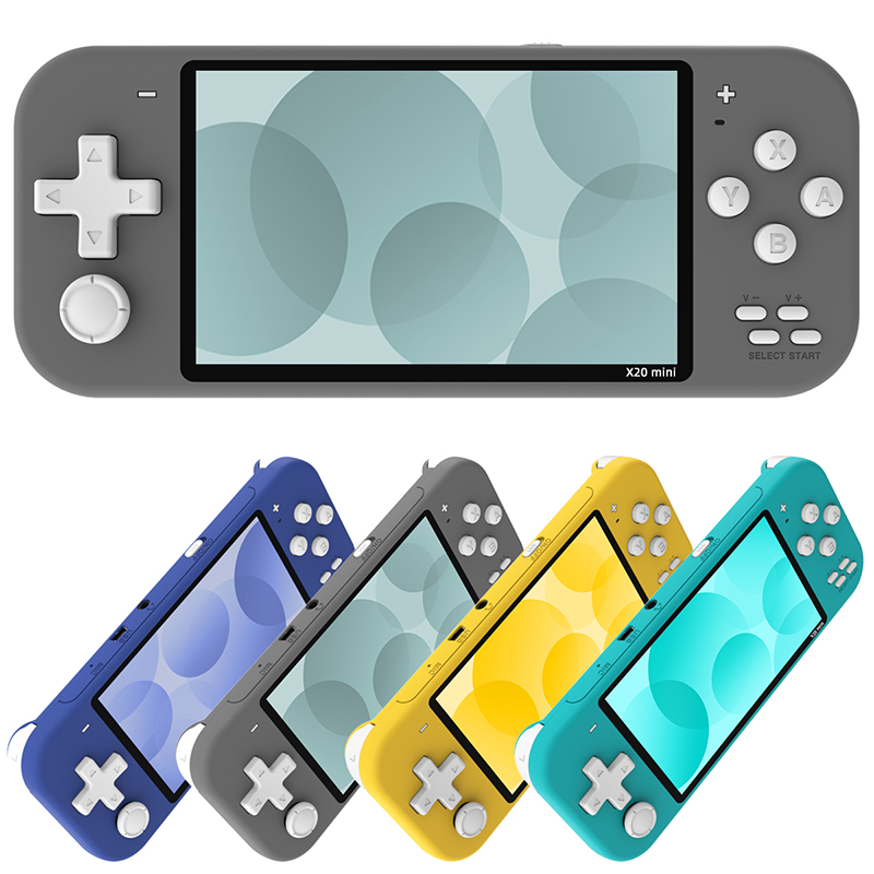 X20 Mini Retro Handheld Game Player 4.3 Inch Screen 8GB Dual Open Source System Portable Pocket Video Music Console
X20 Mini Retro Handheld Game Player 4.3 Inch Screen 8GB Dual Open Source System Portable Pocket Video Music Console