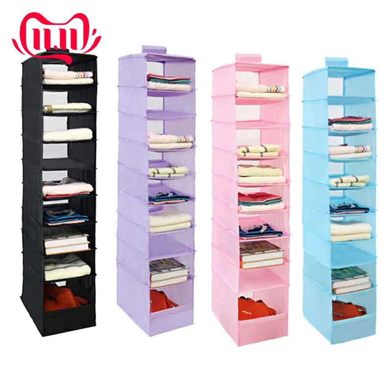 Storage Boxes & Bins 9 Layer Oxford Clothes Hanging Organizers For Wall Closet Suspension Organizer Bag Container, Blue
Storage Boxes & Bins 9 Layer Oxford Clothes Hanging Organizers For Wall Closet Suspension Organizer Bag Container, Blue