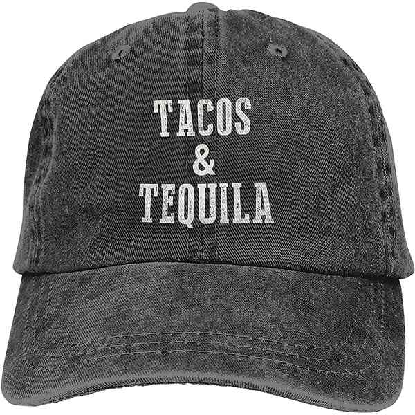 Funny Unisex Denim Cap Tacos&tequila Baseball Dad Cap Classic Adjustable Sports Trucker Hip Hop Gorras Vintage Male Hat Q0805, Black
Funny Unisex Denim Cap Tacos&tequila Baseball Dad Cap Classic Adjustable Sports Trucker Hip Hop Gorras Vintage Male Hat Q0805, Black