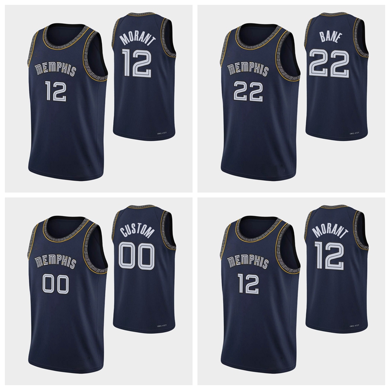 MemphisGrizzliesMen's Desmond Ja Bane Jarrett Culver Morant Ziaire Williams 2021-22 Basketball 75th Anniversary City Navy Jersey
MemphisGrizzliesMen's Desmond Ja Bane Jarrett Culver Morant Ziaire Williams 2021-22 Basketball 75th Anniversary City Navy Jersey