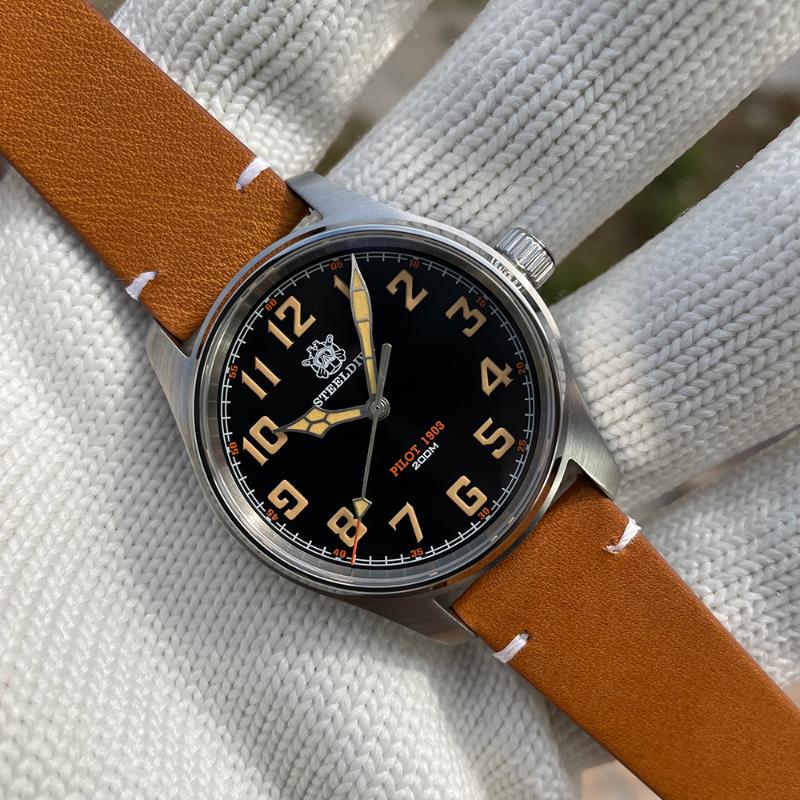 Wristwatches STEELDIVE Design Quartz Watch SD8103 Japan VH31 Movement 316L Stainless Steel Men's Waterproof C3 Green Luminous Reloj, 8103-zp
Wristwatches STEELDIVE Design Quartz Watch SD8103 Japan VH31 Movement 316L Stainless Steel Men's Waterproof C3 Green Luminous Reloj, 8103-zp
