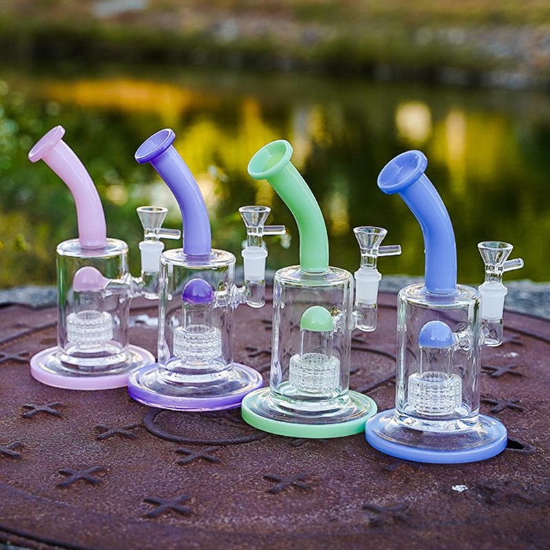 5mm Heady Glass Bongs Hookahs Birdcage Perc Purple Blue Green Pink Water Bong Pipes Dome Oil Rigs Splash Guard Dab Rig Bend Tube Pipe Wheel
5mm Heady Glass Bongs Hookahs Birdcage Perc Purple Blue Green Pink Water Bong Pipes Dome Oil Rigs Splash Guard Dab Rig Bend Tube Pipe Wheel