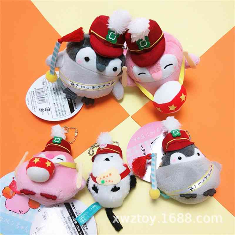 2021Cute girl heart positive energy Penguin band honor guard modeling Plush Toy Doll Bag pendant cute, Medium penguin honor guard
2021Cute girl heart positive energy Penguin band honor guard modeling Plush Toy Doll Bag pendant cute, Medium penguin honor guard