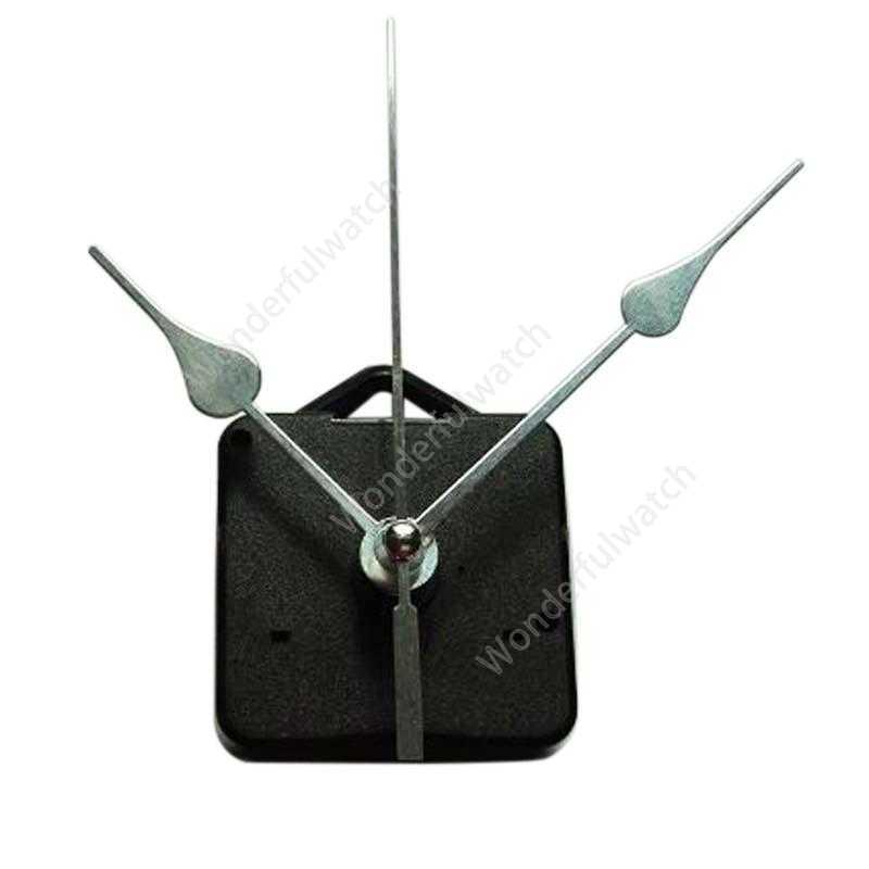 Home Clocks DIY Quartz Clock Movement Kit Black Clock Accessories Spindle Mechanism Repair with Hand Sets Shaft Length 13 Best DAW287