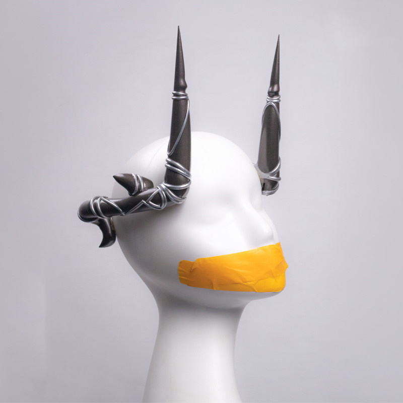 Costume AccessoriesGame Arknights Mudrock Horns Cosplay Headwear Props Halloween Carnival Party Masquerade Cosplay, Default color
Costume AccessoriesGame Arknights Mudrock Horns Cosplay Headwear Props Halloween Carnival Party Masquerade Cosplay, Default color
