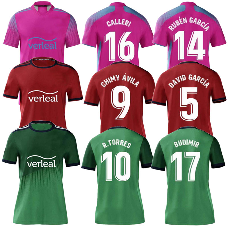 21 22 Osasuna soccer jerseys RUBeN GARCiA R.TORRES CHIMY aVILA football shirts BUDIMIR MANU SaNCHEZ GARCIA home away jersey CALLERI TORRo man Camiseta de Futbol, 2122
21 22 Osasuna soccer jerseys RUBeN GARCiA R.TORRES CHIMY aVILA football shirts BUDIMIR MANU SaNCHEZ GARCIA home away jersey CALLERI TORRo man Camiseta de Futbol, 2122
