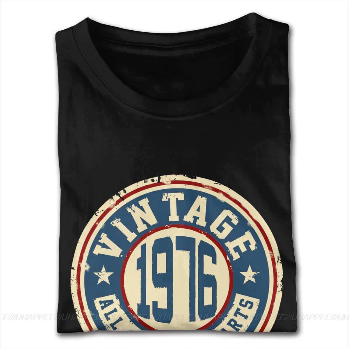 Vintage 1976S 1976 Cotton 3XL Male's Natural Tee Shirts 210629