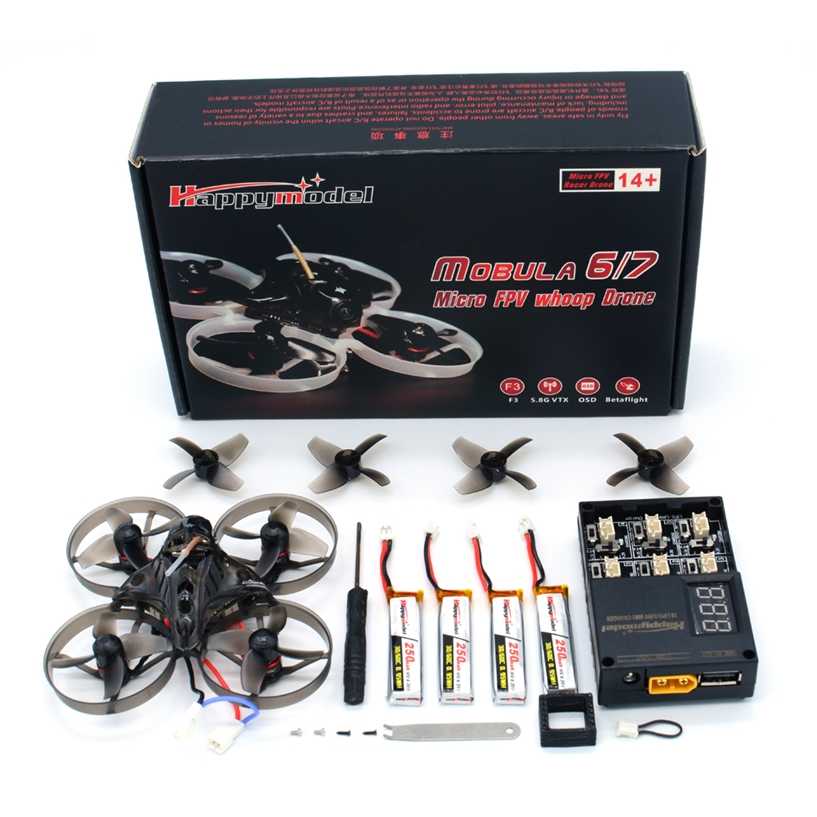 Happymodel Mobula7 V2 Crazybee F4 Pro OSD 25mW 700TVL SE0802 16000KV 2S Brushless 75mm FPV Tinywhoop Drone BNF 220107, Basic flysky
Happymodel Mobula7 V2 Crazybee F4 Pro OSD 25mW 700TVL SE0802 16000KV 2S Brushless 75mm FPV Tinywhoop Drone BNF 220107, Basic flysky