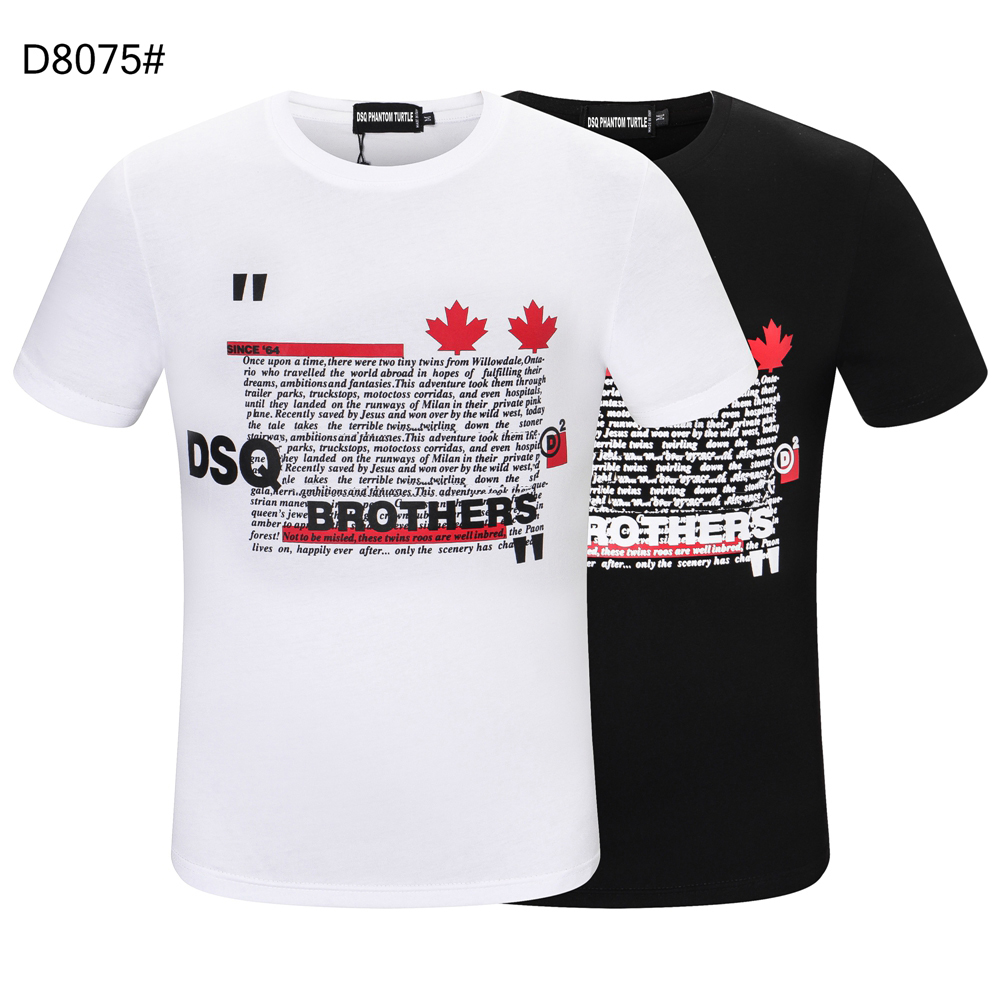 DSQ PHANTOM TURTLE SS Mens Designer T shirt Italian fashion Tshirts Summer DSQ Pattern T-shirt Male High Quality 100% Cotton Tops 60229, White
DSQ PHANTOM TURTLE SS Mens Designer T shirt Italian fashion Tshirts Summer DSQ Pattern T-shirt Male High Quality 100% Cotton Tops 60229, White