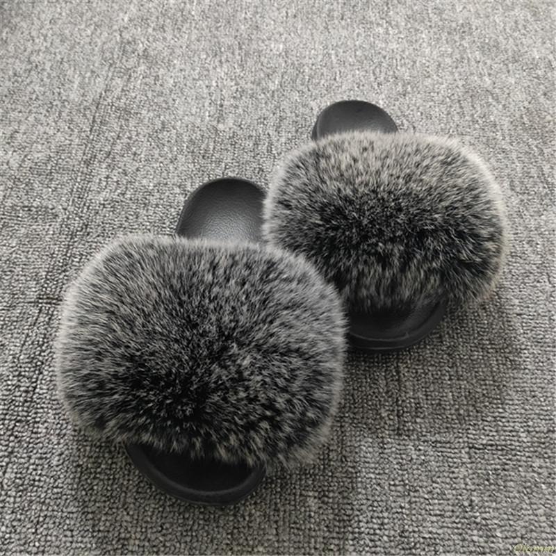 Slippers Women's Furry Ladies Cute Plush Hair Fluffy Fur Winter Warm For Women 2021, Black
Slippers Women's Furry Ladies Cute Plush Hair Fluffy Fur Winter Warm For Women 2021, Black