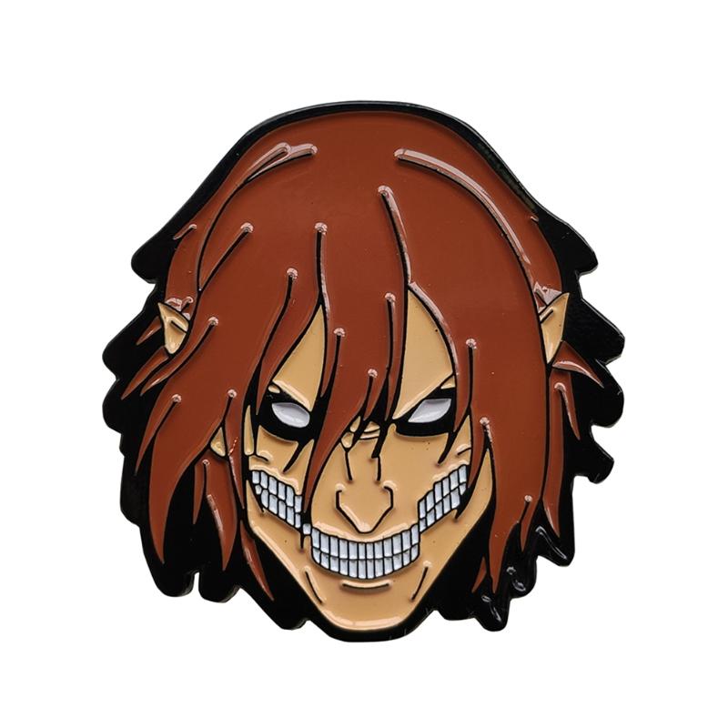 Pins, Brooches Attack On Titan Eren Yeager Shingeki No Kyojin Enamel Pin Lapel Brooch Metal Badge Jewelry Accessary
Pins, Brooches Attack On Titan Eren Yeager Shingeki No Kyojin Enamel Pin Lapel Brooch Metal Badge Jewelry Accessary