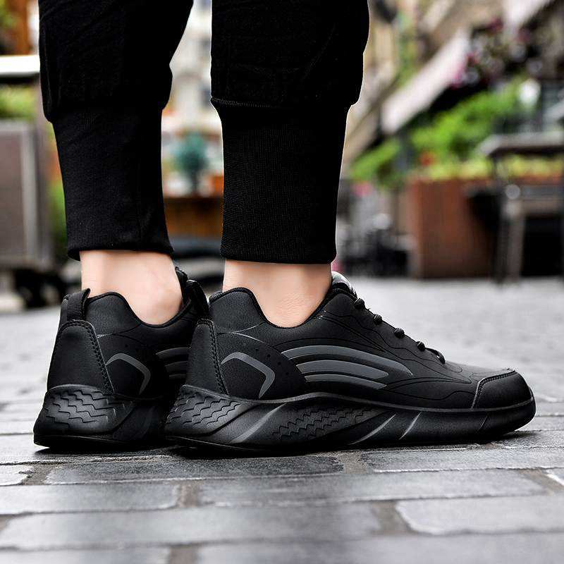 Authentic Breathable running shoes men black red lightweight soft sole versatile mens leisure sports sneakers trainers, A1 
Authentic Breathable running shoes men black red lightweight soft sole versatile mens leisure sports sneakers trainers, A1