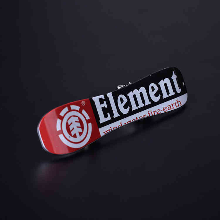 Key Accessories 3d Snowboard Model Pendant Zinc Alloy Event Souvenir