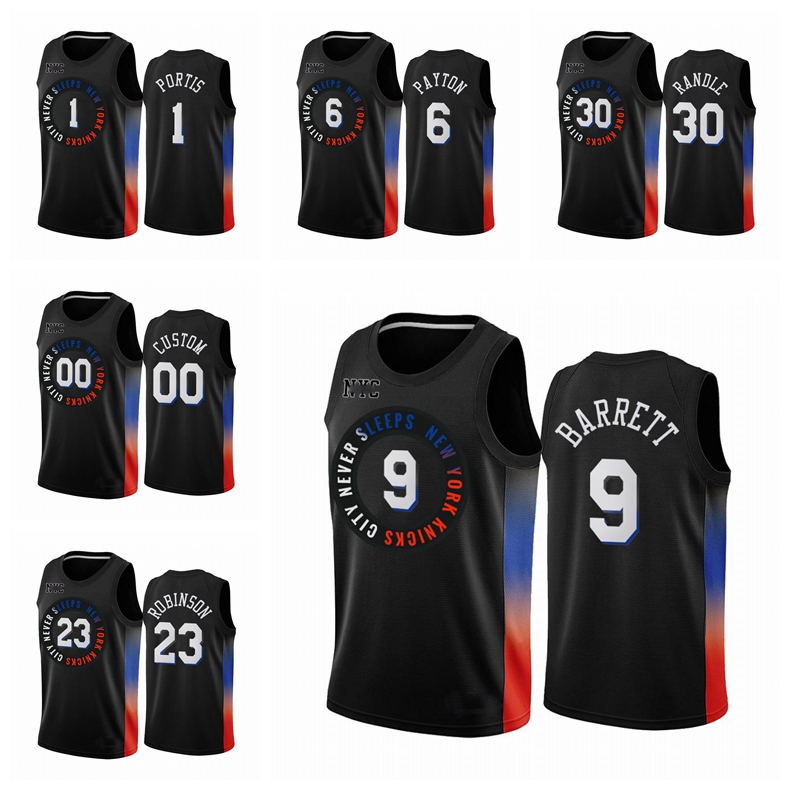 New York Knicks MEN RJ Barrett Bobby Portis Mitchell Robinson Julius Randle Custom 2020-21 Basketball Jersey, Black
New York Knicks MEN RJ Barrett Bobby Portis Mitchell Robinson Julius Randle Custom 2020-21 Basketball Jersey, Black