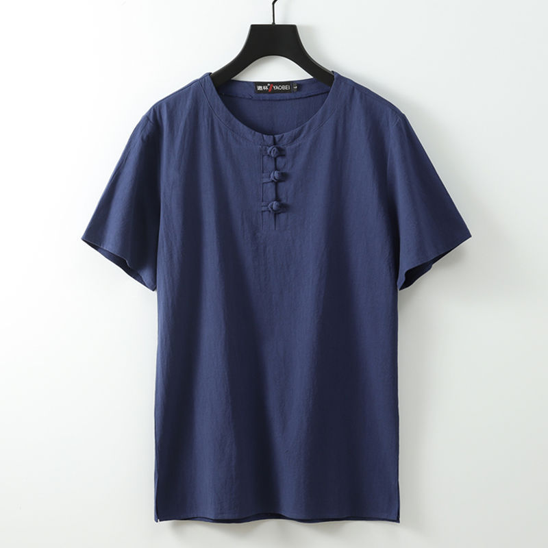 Large Size Clothes Store Costume Linen Crop Top Male 9XL 100% Cotton White T Shirt Tshirt Men Plus Size Short Sleeve T Short Men 210329