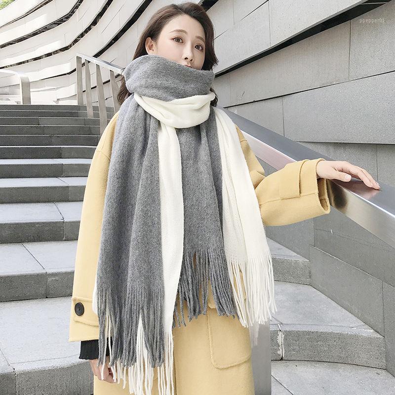 Scarves Coltsfoot Thickening Long Lend The Stylish Joker Warm Matching Scarf Hijab Women Winter Sciarpa Donna Men
Scarves Coltsfoot Thickening Long Lend The Stylish Joker Warm Matching Scarf Hijab Women Winter Sciarpa Donna Men