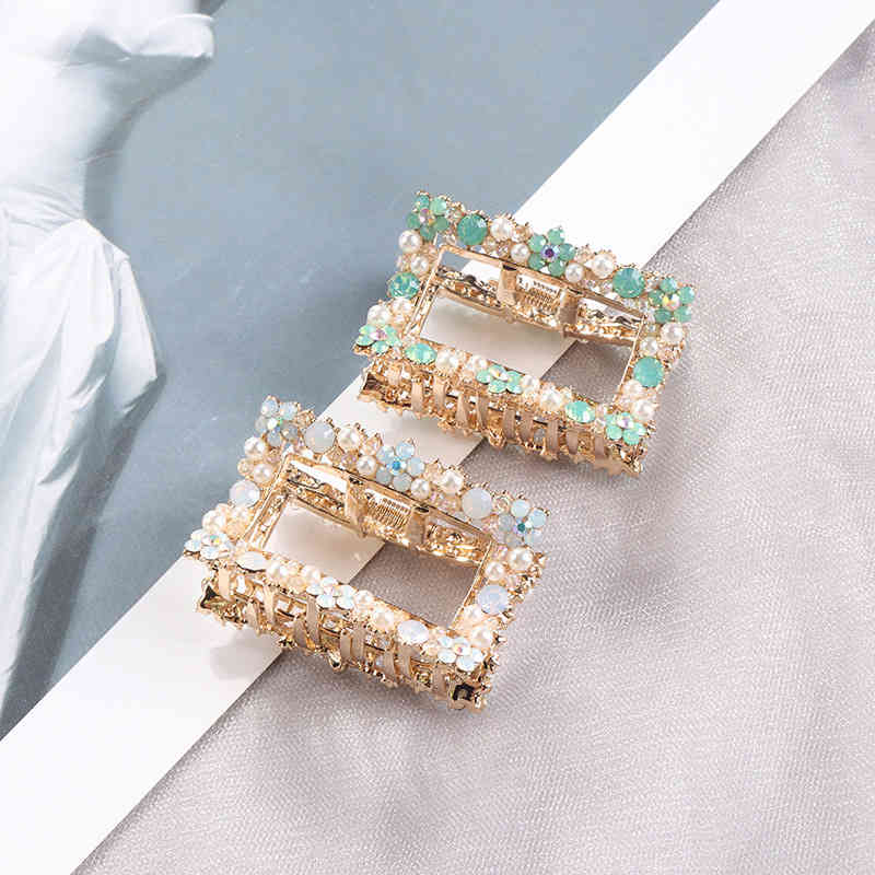 Hair Accessories Jewelry Gripping Clip Female Bangs pin Back of Head Curling Headdress pin Korean Version Fixed Fashion