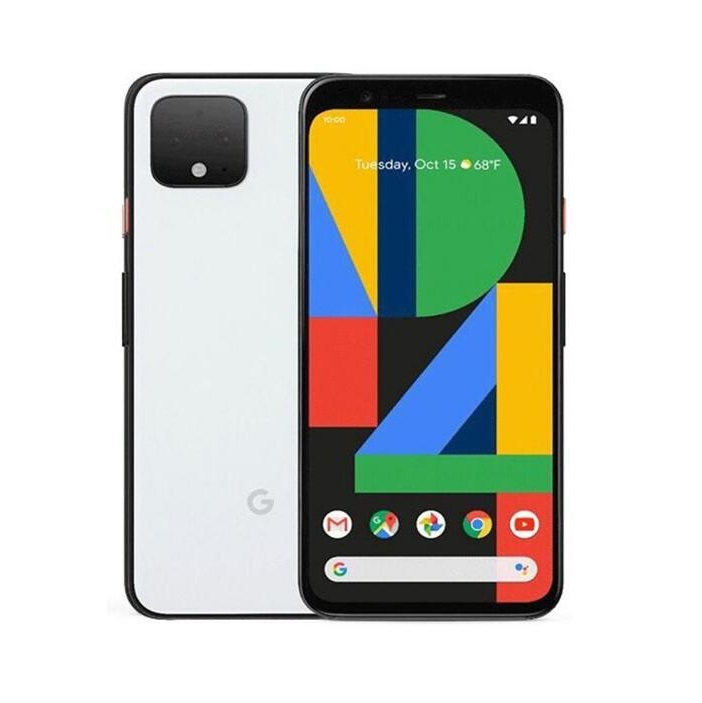 

Original Google Pixel 4 XL Unlocked Mobile Phones Octa Core 64GB/128GB ROM 6.3inch 16MP Android 10 4G Lte Refurbished, Black