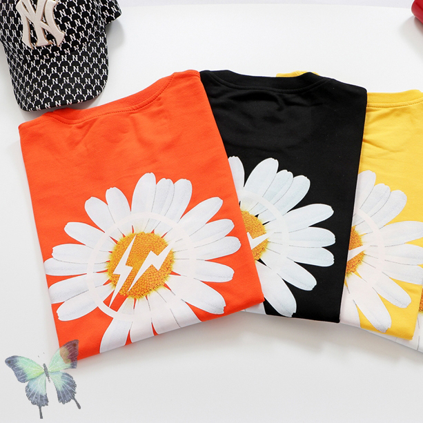 Peaceminusone Fragment Tank Top 100% Cotton Men Women Sportswear Daisy Vest Sleeveless Tshirt 210420