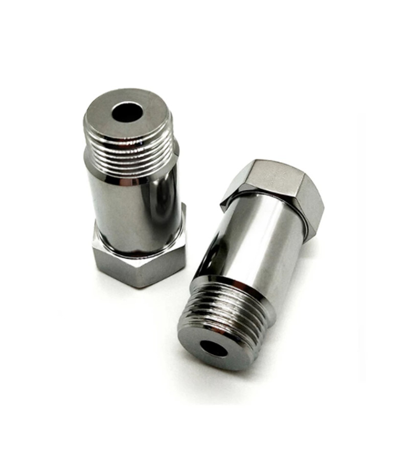 part 2pcs Exhaust Oxygen Sensor Lambda 45mm O2 M18 x15 Extension Spacer Iron Plating Nickel Extender