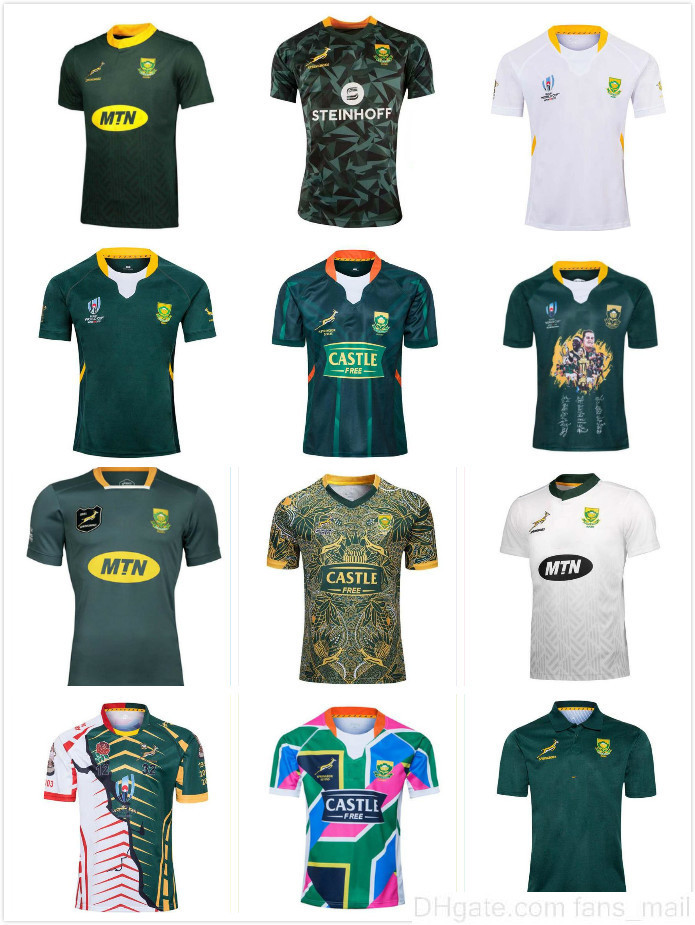 19 20 Africa shirt African 100th Anniversary rugby jersey CHAMPION JOINT VERSION national team shirts South, Black;yellow
19 20 Africa shirt African 100th Anniversary rugby jersey CHAMPION JOINT VERSION national team shirts South, Black;yellow