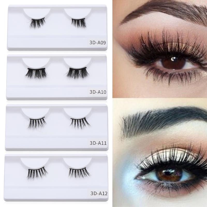 False Eyelashes 1 Pair Mini Half Corner 3D Mink Hair Black Natural Fluffy Dramatic Lashes Grafting Tools Cruelty-free
False Eyelashes 1 Pair Mini Half Corner 3D Mink Hair Black Natural Fluffy Dramatic Lashes Grafting Tools Cruelty-free