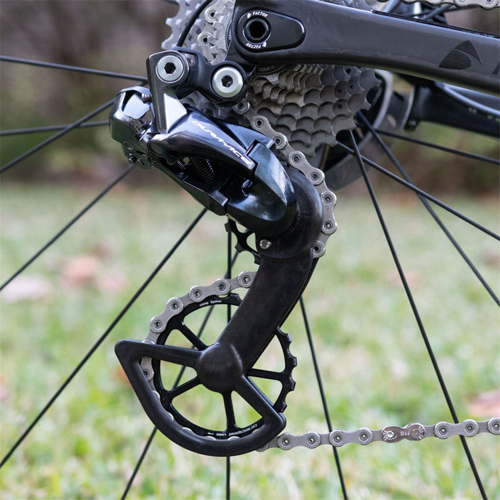 Oversized ceramics Pulley Bicycle Wheel Rear derailleur for 105 R7000 R9100/9150 and R8000 SS/R8050 SS (Non Coated)
Oversized ceramics Pulley Bicycle Wheel Rear derailleur for 105 R7000 R9100/9150 and R8000 SS/R8050 SS (Non Coated)