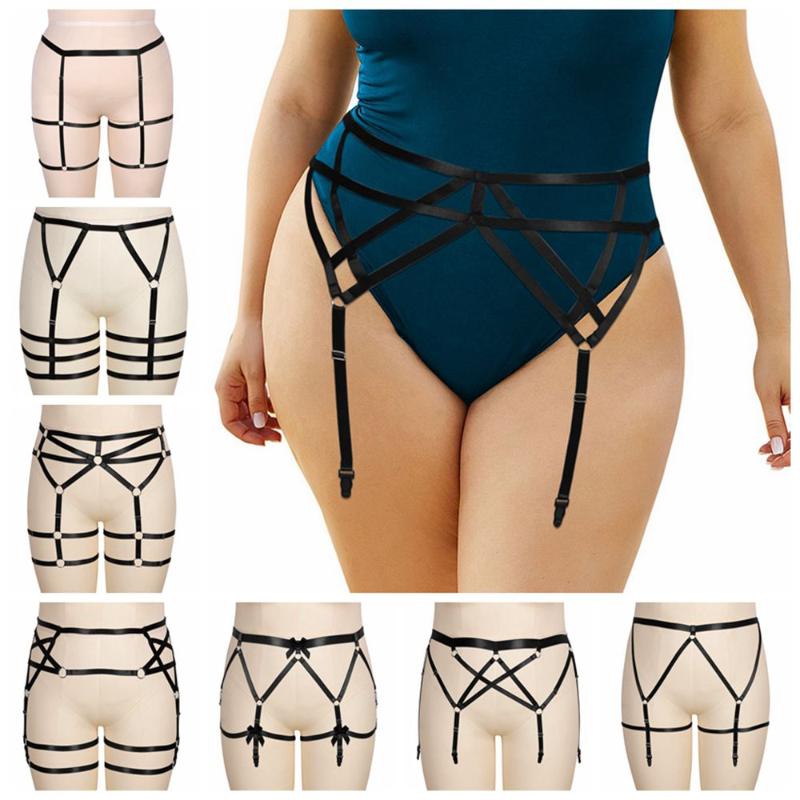 Garters Black Bondage Stockings Belt Harness Fashion Busty Women's Underwear Sexy Ladies Punk Goth Fetish Plus Size Lingerie, Dmp0006he
Garters Black Bondage Stockings Belt Harness Fashion Busty Women's Underwear Sexy Ladies Punk Goth Fetish Plus Size Lingerie, Dmp0006he
