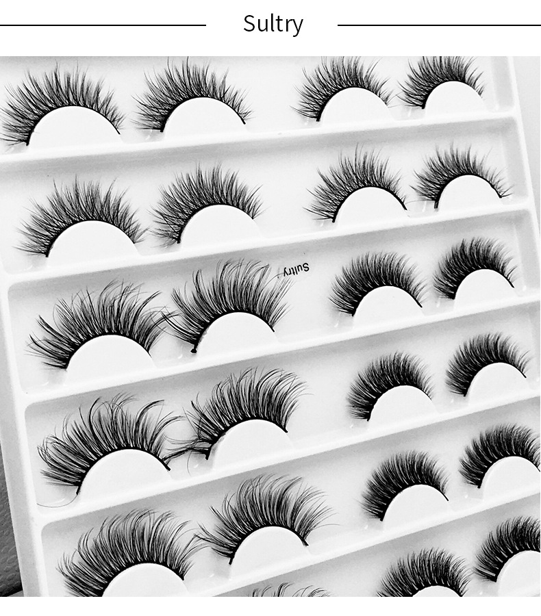 3D Faux Mink False Eyelashes Natural Thick Lashes Handmade Soft Makeup Eyelash Extension Make Up Tools
3D Faux Mink False Eyelashes Natural Thick Lashes Handmade Soft Makeup Eyelash Extension Make Up Tools