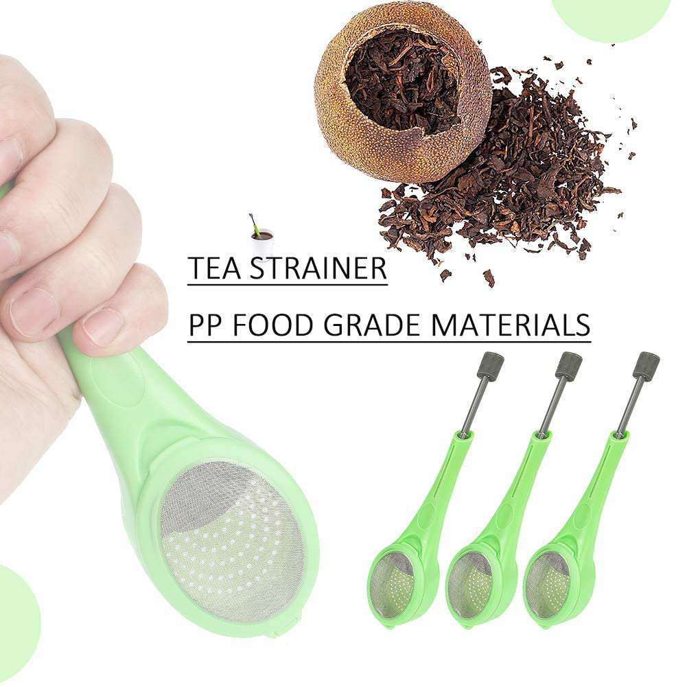 10pcs Infuser 18cm Drinking Tools Drinkware Gadget Measure Swirl Steep Stir And Press Food Grade Plastic Coffee s Strainers on Sales8191212