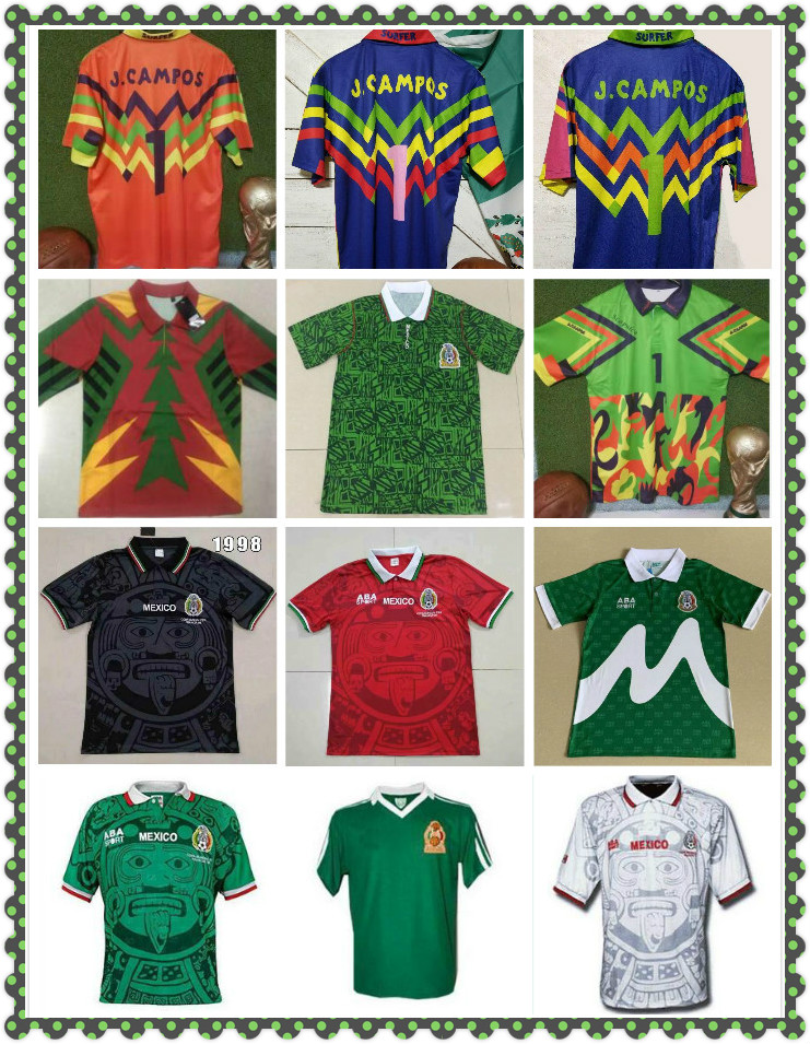 Mexico Jorge Campos#1 1998 retro Soccer Jersey yellow Multicolor Verde Pink Multi-Color #1 Goalkeeper Zidane Henry vintage Football Shirt, Green
Mexico Jorge Campos#1 1998 retro Soccer Jersey yellow Multicolor Verde Pink Multi-Color #1 Goalkeeper Zidane Henry vintage Football Shirt, Green