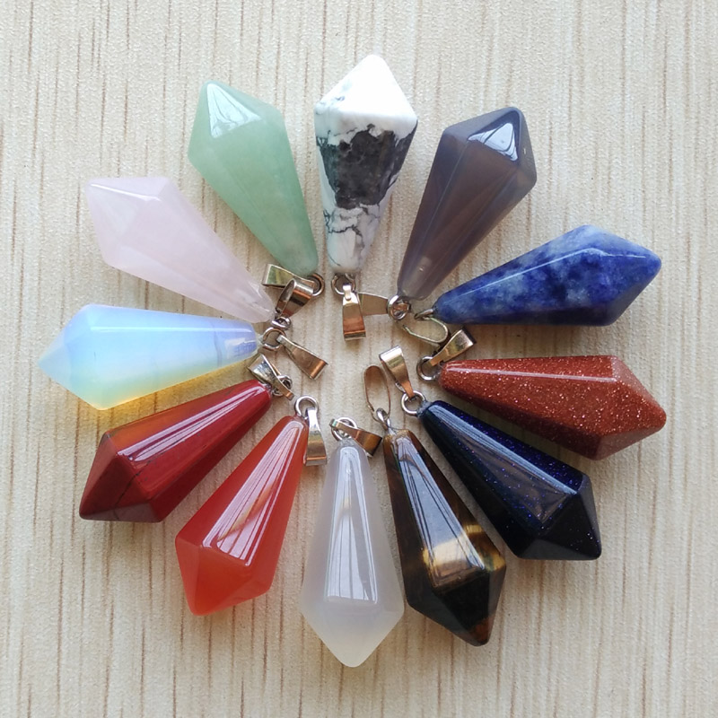 assorted natural stone pillar charms chakra Hexagonal pyramid healing Reiki Point pendants for Necklace jewelry making
assorted natural stone pillar charms chakra Hexagonal pyramid healing Reiki Point pendants for Necklace jewelry making