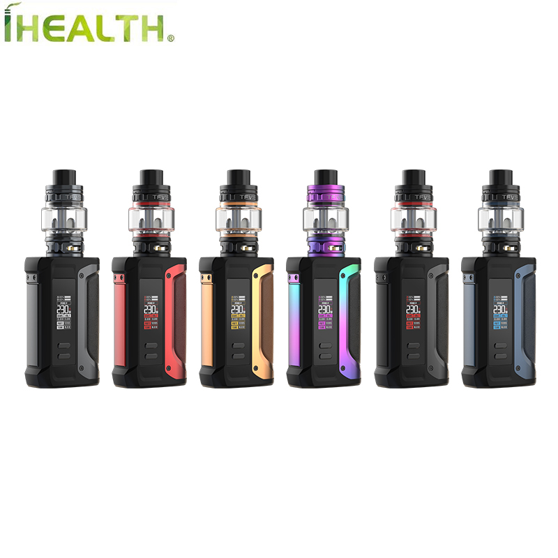 SMOK Arcfox Kit 30W Powered by Two 18650 batteries With 7.5ml TFV18 Tank &V18 mesh coils
SMOK Arcfox Kit 30W Powered by Two 18650 batteries With 7.5ml TFV18 Tank &V18 mesh coils