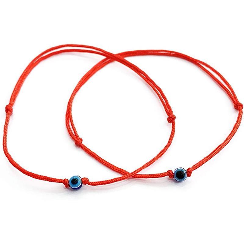 Charm Bracelets Couple Bracelet Two Lovers Red Turkish Eyes Protection Luck Adjustability Lightweight And Simple, Golden;silver
Charm Bracelets Couple Bracelet Two Lovers Red Turkish Eyes Protection Luck Adjustability Lightweight And Simple, Golden;silver