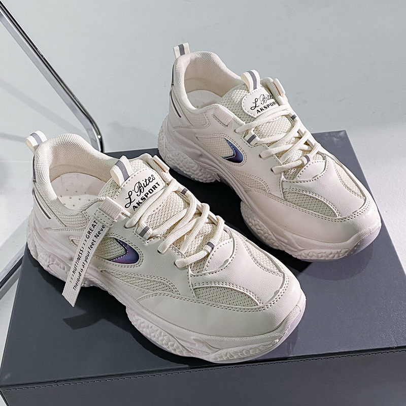 New Fashion Autumn Winter Mesh Daddy Shoes Women Thick Sole Chunky Sneakers Female Outdoor Walking Footwear Soft Chaussure Femme
New Fashion Autumn Winter Mesh Daddy Shoes Women Thick Sole Chunky Sneakers Female Outdoor Walking Footwear Soft Chaussure Femme