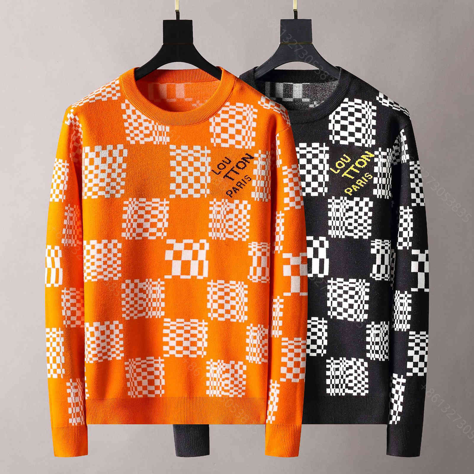 Designer winter mens sweaters Casual knit sweaters hoodies Louissweater 100 wool knitted round neck long sleeved hooded sweatshirt men design clothes plus size
Designer winter mens sweaters Casual knit sweaters hoodies Louissweater 100 wool knitted round neck long sleeved hooded sweatshirt men design clothes plus size