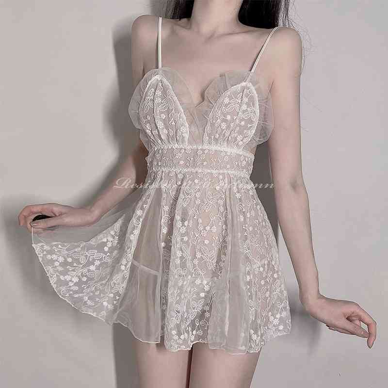 Sexy pajama set, sexy underwear, transparent mesh lace miniskirt, bandage, private bedroom dress, Red
Sexy pajama set, sexy underwear, transparent mesh lace miniskirt, bandage, private bedroom dress, Red