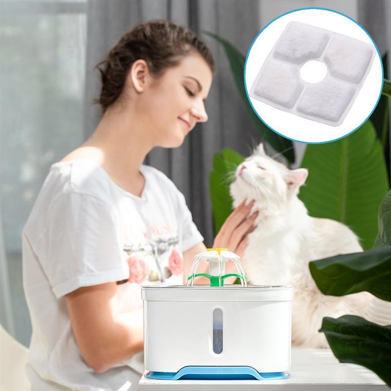 Cat Bowls & Feeders Charcoal Water Fountain Filter And Sponge Set For Pet Automatic Dogs Cats Dispenser 4+2pcs
Cat Bowls & Feeders Charcoal Water Fountain Filter And Sponge Set For Pet Automatic Dogs Cats Dispenser 4+2pcs