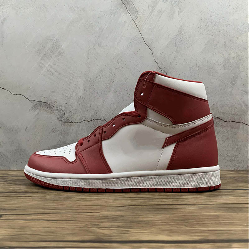 Authentic Jumpman 1 85 Chicago New-Beginnings Basketball Shoes 1s High OG White University Red outdoor Sneakers Size 36~46 With Box 555088-032, #2
Authentic Jumpman 1 85 Chicago New-Beginnings Basketball Shoes 1s High OG White University Red outdoor Sneakers Size 36~46 With Box 555088-032, #2