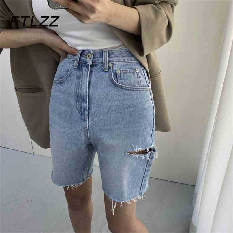 Korean Style Hole Denim Shorts for Women Summer vintage Baggy Streetwear Casual Jeans Woman Harajuku Pants 210525, Blue
Korean Style Hole Denim Shorts for Women Summer vintage Baggy Streetwear Casual Jeans Woman Harajuku Pants 210525, Blue