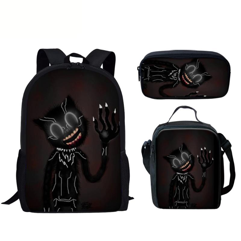 Backpack Cartoon Hellow Cat Customized Men's Set 3D Print Student School Bag Teens Boys Girl Lunch Bags Children Shoulder, Dz03-1
Backpack Cartoon Hellow Cat Customized Men's Set 3D Print Student School Bag Teens Boys Girl Lunch Bags Children Shoulder, Dz03-1