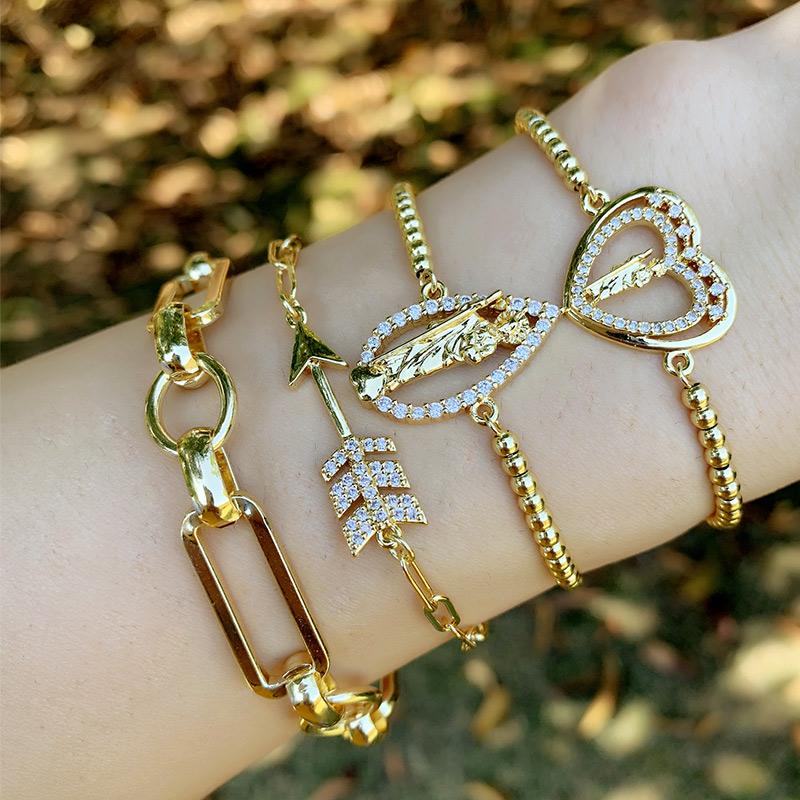 Bangle Gold Beads Chain Heart Virgin Mary Bracelets For Women Fish Bone Charm Bracelet CZ Religion Jewelry Virgen De Guadalupe Brtc69
Bangle Gold Beads Chain Heart Virgin Mary Bracelets For Women Fish Bone Charm Bracelet CZ Religion Jewelry Virgen De Guadalupe Brtc69