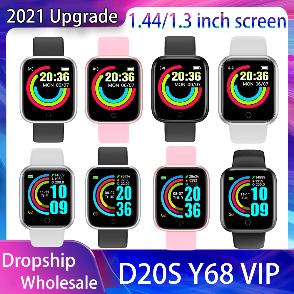 20PCS Smart Watch Music Control Updated D20 S Y68 VIP Plastic Box Blood Pressure Fitness Tracker Heart Rate Monitor Smartwatchg, 1.44 y68 white
20PCS Smart Watch Music Control Updated D20 S Y68 VIP Plastic Box Blood Pressure Fitness Tracker Heart Rate Monitor Smartwatchg, 1.44 y68 white