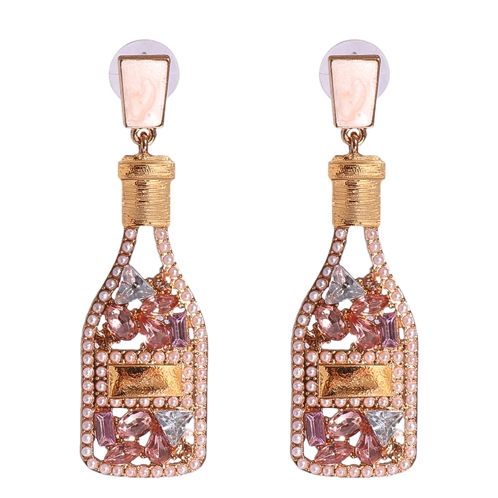 Round Gold Metal Pearl Crystal Dangle Earrings Long Statement Luxury Drop Ear Ring Fashion Jewelry Accessories For Women Wholesale
Round Gold Metal Pearl Crystal Dangle Earrings Long Statement Luxury Drop Ear Ring Fashion Jewelry Accessories For Women Wholesale