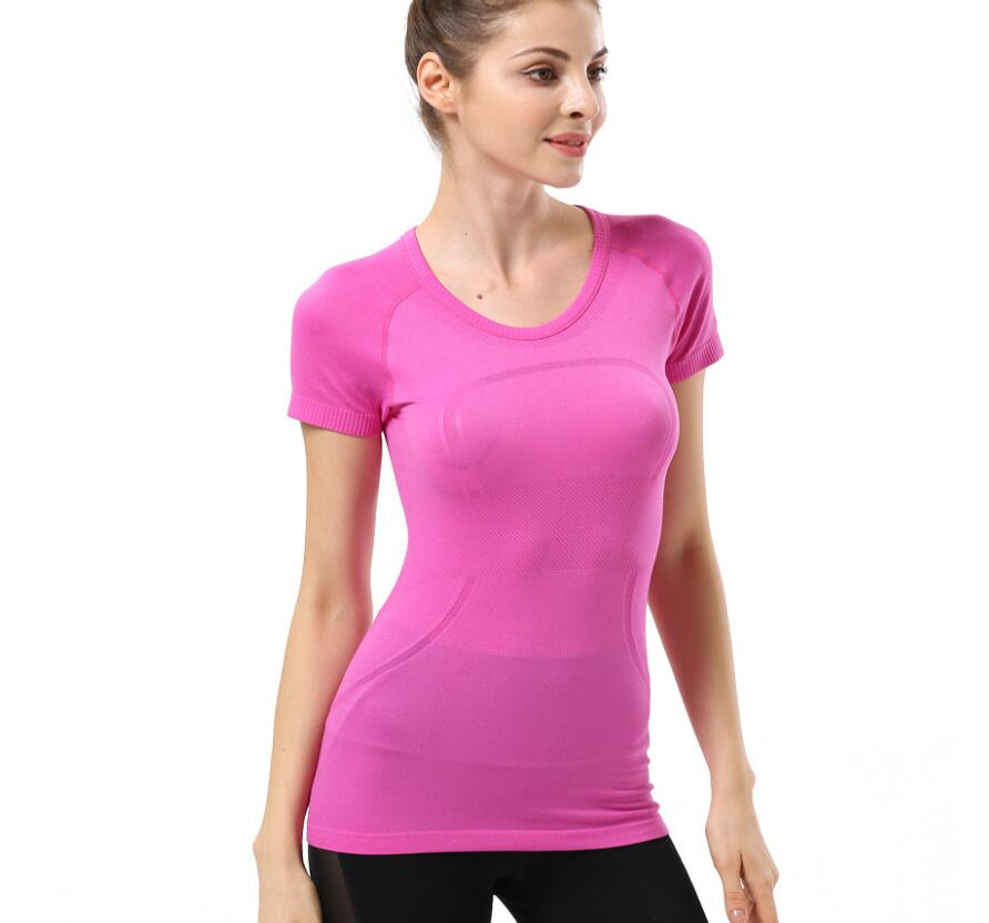 L new yoga clothes women's yoga short-sleeved sports running mesh stitching quick-drying clothes fitness yoga solid color top, Woven black
L new yoga clothes women's yoga short-sleeved sports running mesh stitching quick-drying clothes fitness yoga solid color top, Woven black