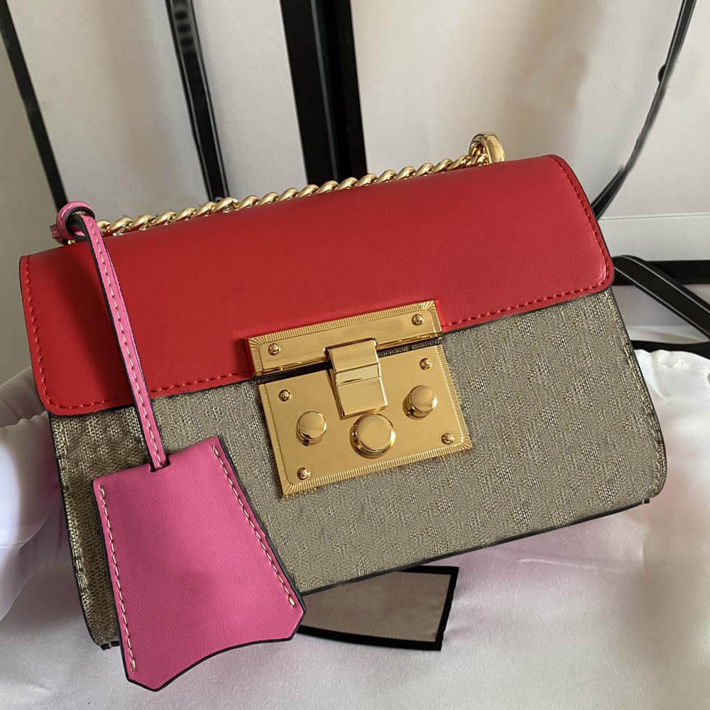 Designer chain shoulder bags top genuine leather canvas material handbag high quality Letter golden decoration lady sweet unique gift style
Designer chain shoulder bags top genuine leather canvas material handbag high quality Letter golden decoration lady sweet unique gift style