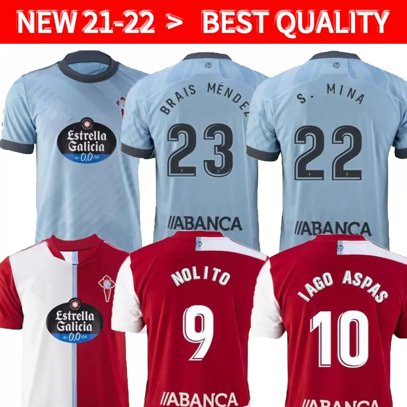 2021 2022 Celta de Vigo soccer jerseys IAGO ASPAS 21 22 away camiseta de fútbol NOLITO F.BELTRAN HUGO MALLO SOLARI S. MINA Brais Méndez home, White;black
2021 2022 Celta de Vigo soccer jerseys IAGO ASPAS 21 22 away camiseta de fútbol NOLITO F.BELTRAN HUGO MALLO SOLARI S. MINA Brais Méndez home, White;black