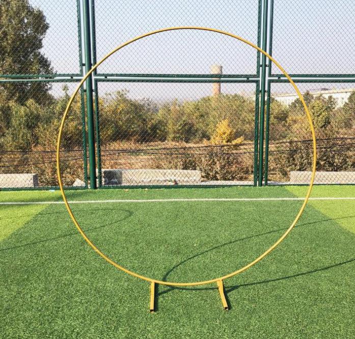 2021 Flower Door Ring Wrought Iron Arch Wedding Decor Props Outdoor Backdrop Stand Wedding Party Decor Props